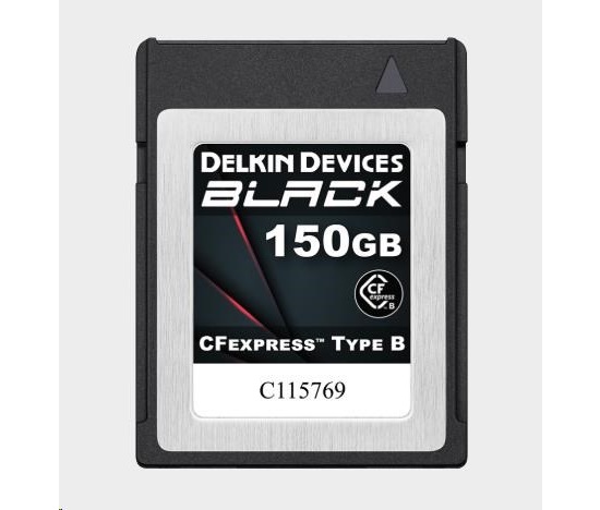 Delkin CFexpress BLACK R1725/W1530 150GB Type B