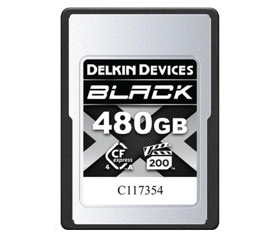 Delkin CFexpress 4.0 BLACK, VGP200, R1830/W1710 (Type A | 4.0) 480GB