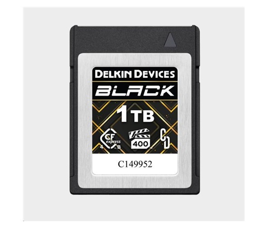 Delkin CFexpress 4.0 BLACK | Type B | R3630/W3130 (VPG400) 1TB