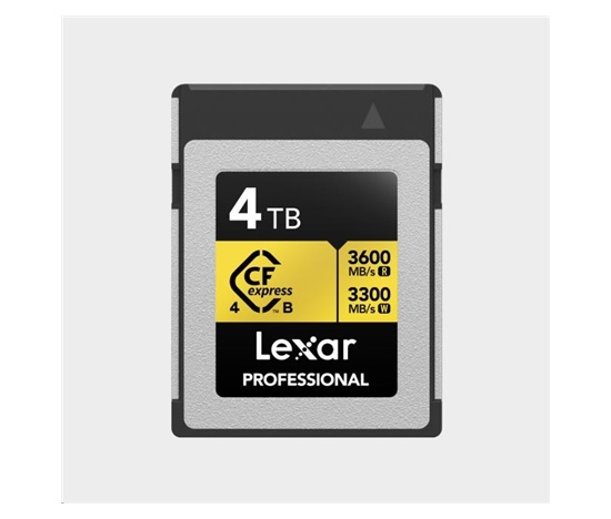 Lexar CFexpress 4.0 Pro Gold R3600/W3300 4TB