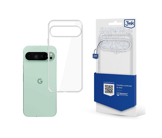 BAZAR - 3mk Clear Case pro Google Pixel 9 Pro XL, čirá - Poškozený obal (Komplet)