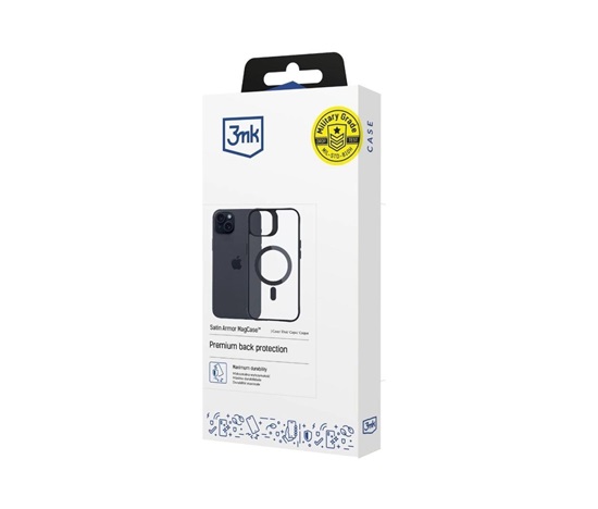 BAZAR - 3mk Satin Armor MagCase pro iPhone 16 - Poškozený obal (Komplet)
