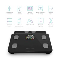 TrueLife FitScale W8 BT Black - osobní diagnostická bluetooth váha