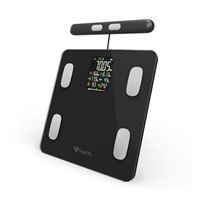 TrueLife FitScale W8 BT Black - osobní diagnostická bluetooth váha
