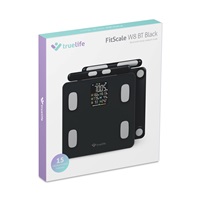 TrueLife FitScale W8 BT Black - osobní diagnostická bluetooth váha