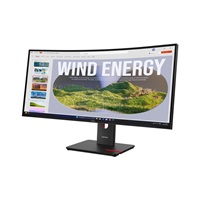 LENOVO LCD T34WD-40 - 34",VA,matný,21:9,3440x1440,120Hz,4ms,300cd,3000:1,HDMI,DP,USB-C,PD100W,RJ45,USBhub,VESA