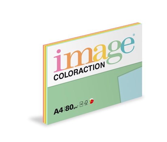 Antalis Papír Image Coloraction Mix reflexní 5x20 A4 (80g/100ks)