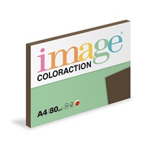 Antalis Papír Image Coloraction Brown - sytá hnědá - papír pro výtvarné potřeby A4 (80g/100ks)