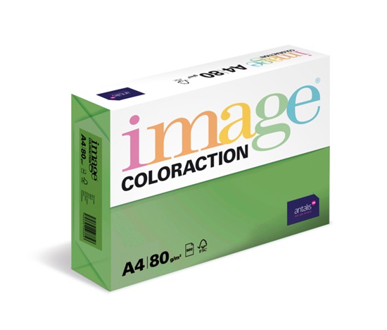 Antalis Papír Image Coloraction Dublin - tmavě zelená (DG47) A4 (80g/100ks)