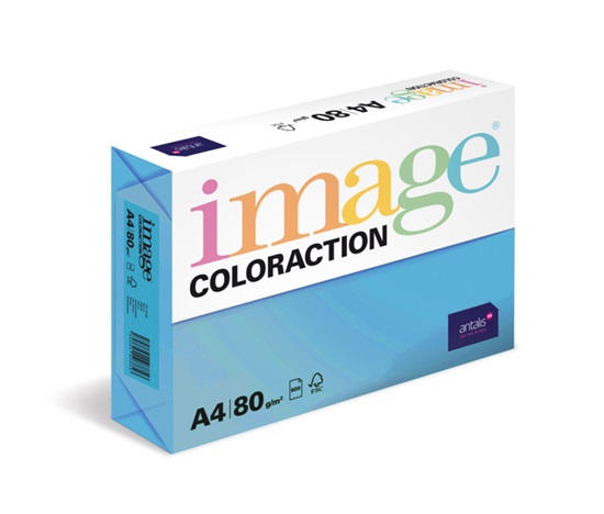 Antalis Papír Image Coloraction Stockholm - tmavě modrá (DB49) A4 (80g/100ks)