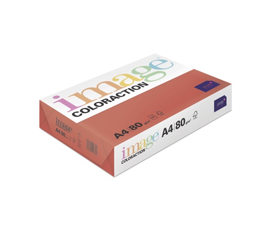 Antalis Papír Image Coloraction Chile - jahodově červená (CO44) A4 (80g/500ks)