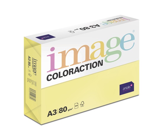 Antalis Papír Image Coloraction Canary - středně žlutá (CY39) A3 (80g/500ks)
