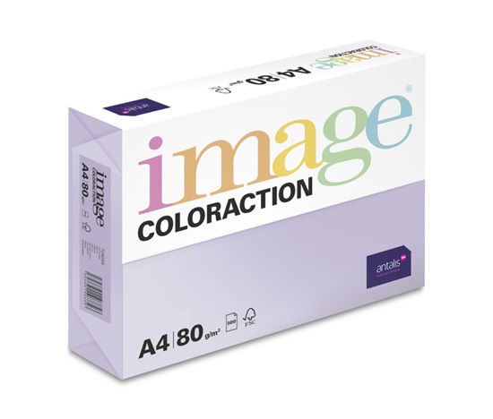 Antalis Papír Image Coloraction Tundra - pastelově fialová (LA12) A4 (80g/500ks)