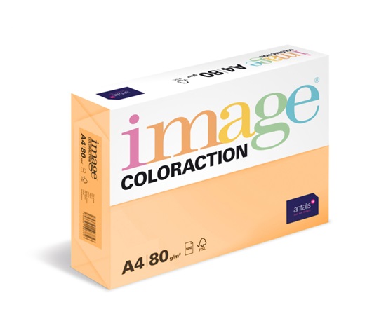 Antalis Papír Image Coloraction Savana - meruňková (SA24) A4 (80g/100ks)