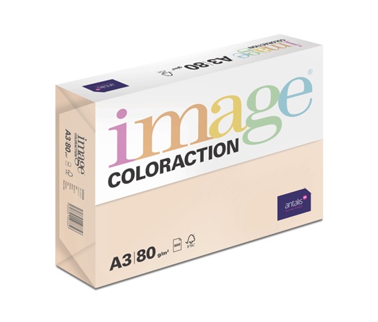Antalis Papír Image Coloraction Savana - meruňková (SA24) A3 (80g/500ks)