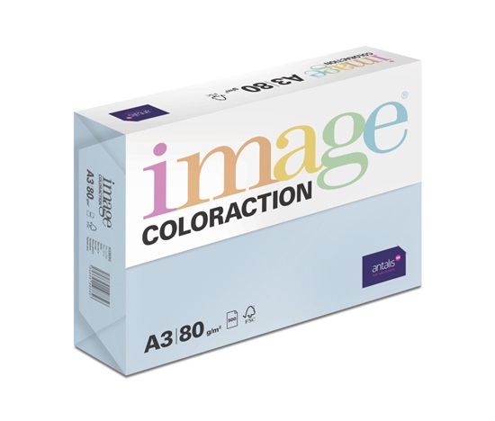 Antalis Papír Image Coloraction Iceberg - ledově modrá (OBL70) A3 (80g/500ks)