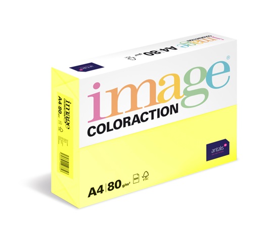 Antalis Papír Image Coloraction Florida - citrónově žlutá (ZG34) A4 (80g/100ks)
