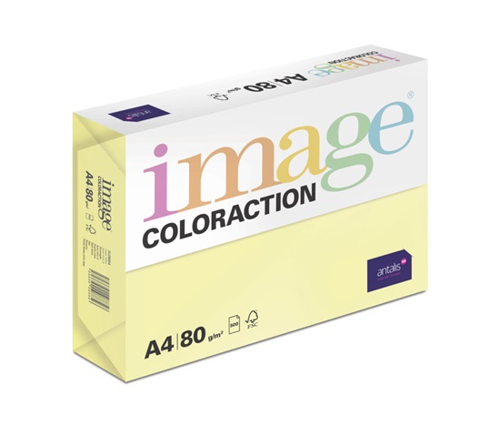 Antalis Papír Image Coloraction Florida - citrónově žlutá (ZG34) A4 (80g/500ks)