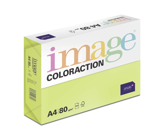 Antalis Papír Image Coloraction Rio - reflexní zelená (NeoGn) A4 (80g/100ks)