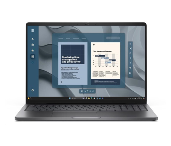 DELL NTB Pro 16 PC16255/AMD Ryzen AI 5 PR 340/16GB/512SSD/16" FHD+ /IR Cam & Mic/65W/WLAN/vPro|Backlit Kb/W11P/3Y PS NBD
