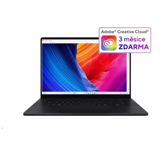 ASUS NTB ProArt P16 (H7606WI-OLED007X), AI 9 HX 370, 16" 3840 x 2400, 64GB, 2TB SSD, Radeon+RTX, W11P, Black