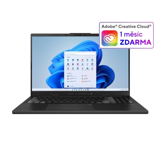 ASUS NTB Vivobook Pro 15 OLED (N6506CU-OLED012X), Ultra9 285H, 15.6" 2880x1620, 24GB, 2TB SSD, Intel Arc+RTX, W11P, Gray