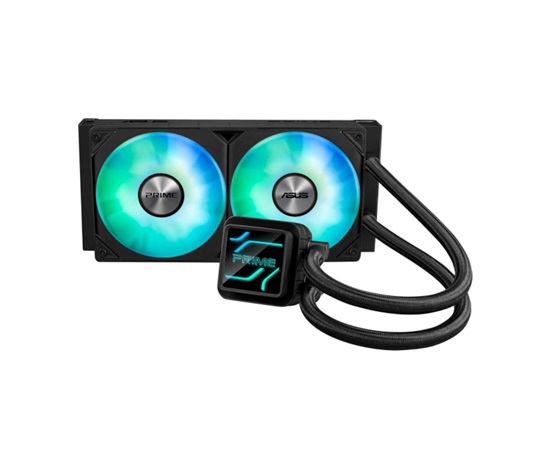 ASUS vodní chladič CPU AIO PRIME LC 240 ARGB, 2x120mm, AM5, LGA1851