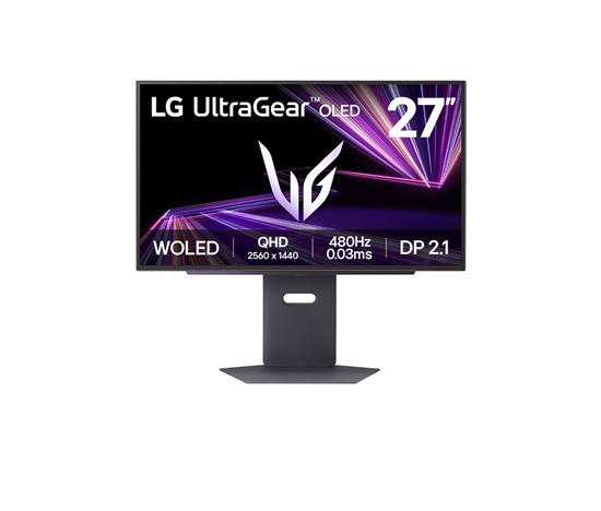 LG MT OLED 27" 27GX790A-B - OLED panel, 2560x1440, 0,03ms, 480Hz, G-Sync, HDMI, DP, USB, pivot