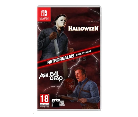 NS hra Halloween And Ash Vs Evil Dead Retrorealms Double Feature