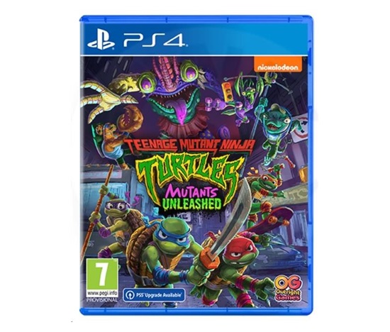 PS4 hra Teenage Mutant Ninja Turtles: Mutants Unleashed