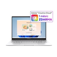 ASUS NTB Zenbook 14 OLED (UX3405CA-OLED237W), Ultra 7-255H, 14" 1920 x 1200, 16GB, 1TB SSD, Intel Arc, W11 Home, Silver