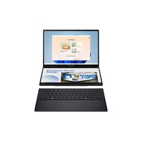 ASUS NTB Zenbook Duo (UX8406CA-OLED088W), Ultra 7 255H, 14" 3K, 32GB, 1TB SSD, Intel Arc, W11 Home, Inkwell Gray
