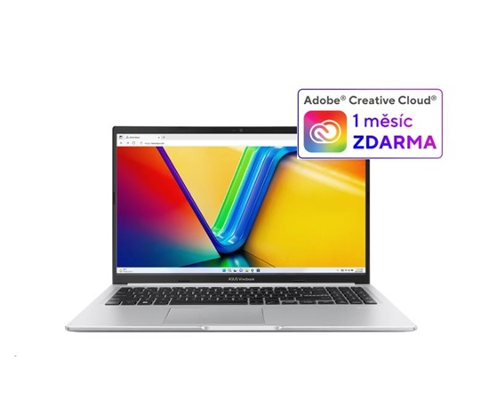 ASUS NTB Vivobook 15 (X1502VA-BQ1256W), i5-13420H, 15.6" FHD, 16GB, 512GB SSD, UHD, W11 Home, Cool Silver