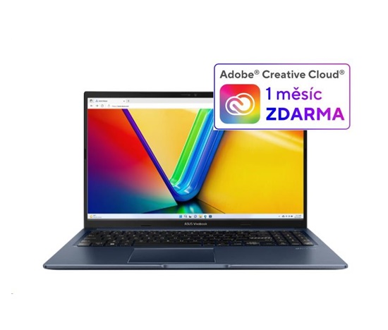 ASUS NTB Vivobook 15 (X1502VA-NJ1253W), i5-13420H, 15.6" 1920 x 1080, 8GB, 512GB SSD, UHD, W11 Home, Blue