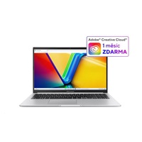 ASUS NTB Vivobook 15 (X1502VA-NJ1254W), i5-13420H, 15.6" 1920 x 1080, 8GB, 512GB SSD, UHD, W11 Home, Silver