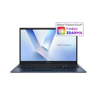 ASUS NTB Vivobook 15 (X1504VA-BQ2757W), i3-1315U, 15.6" FHD, 8GB, 512GB SSD, Intel, W11 Home, Quiet Blue