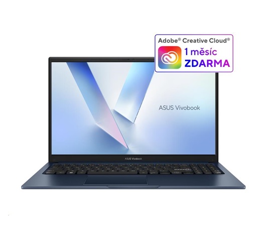 ASUS NTB Vivobook 15 (X1504VA-BQ3696W), i3-1315U, 15.6" FHD, 16GB, 512GB SSD, Intel, W11 Home, Quiet Blue