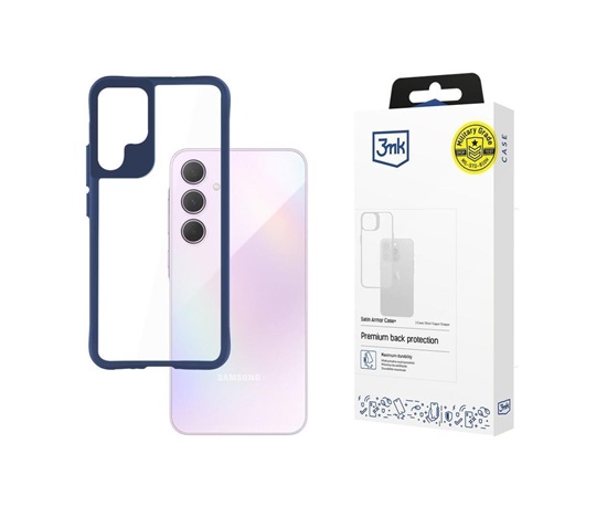 3mk Satin Armor Case+ Blue pro Samsung Galaxy A05s