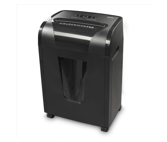 <p>Hama Premium M10+, skartovačka, micro řez, 10 listů, stupeň utajení P5, 20 l</p>