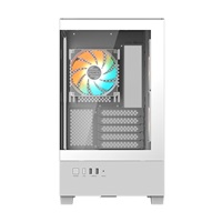 GIGABYTE case GB-C201PI, Mid tower, 2xUSB 3.0, 3x 120mm ARGB Fan, bílá