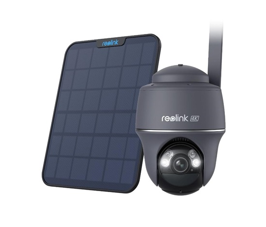 REOLINK bezpečnostní kamera Go Series G440, Go Ultra, 8MP 4G LTE, Solární panel 2, šedá