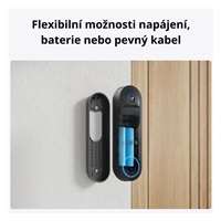 REOLINK bezpečnostní video zvonek D340B + Hub 1 + 128GB microSD