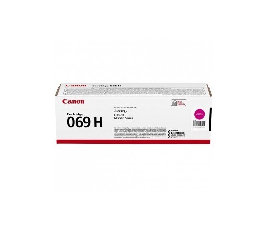 Canon TONER CRG 069M H purpurový pro LBP673Cdw, MF752Cdw a MF754Cdw (5 500 str.)
