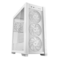 BAZAR - ASUS case TUF GAMING CASE (GT302) TG, Mid Tower, 4x 140mm ARGB Fan, bílá - Poškozený obal (Komplet)