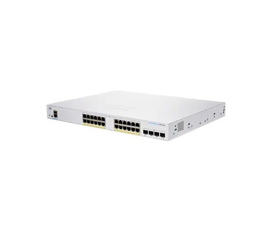 BAZAR - Cisco switch CBS350-24P-4G-EU - REFRESH - poškozený obal