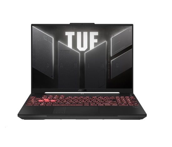 ASUS NTB TUF Gaming A16 (FA607NU-RL061), R5-7535HS, 16" 1920 x 1200, 16GB, 512GB SSD, Radeon+RTX 4050, No OS, Gray