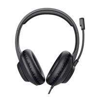 TRUST sluchátka AYDA Max, 3.5mm Jack, černá