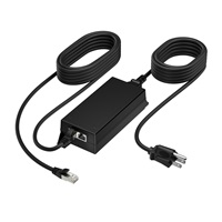 Poly PoE++ 65W 2.5G Adapter with 3.66m CAT6A Cable and Power Cord