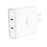 TRUST GaN Nabíječka MAXO 100W 2-Port, USB-C, bílá
