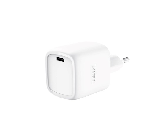TRUST GaN Nabíječka MAXO 30W, USB-C, bílá